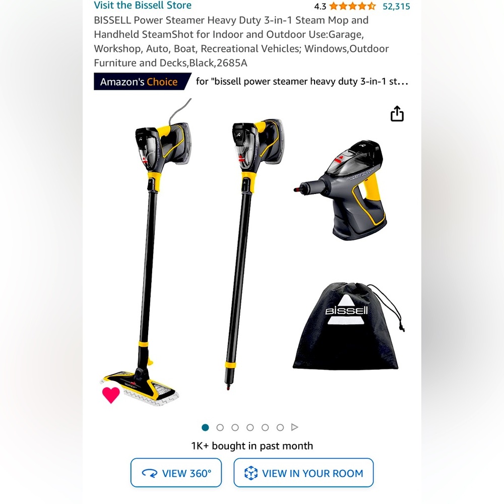 Bissell Power Steamer